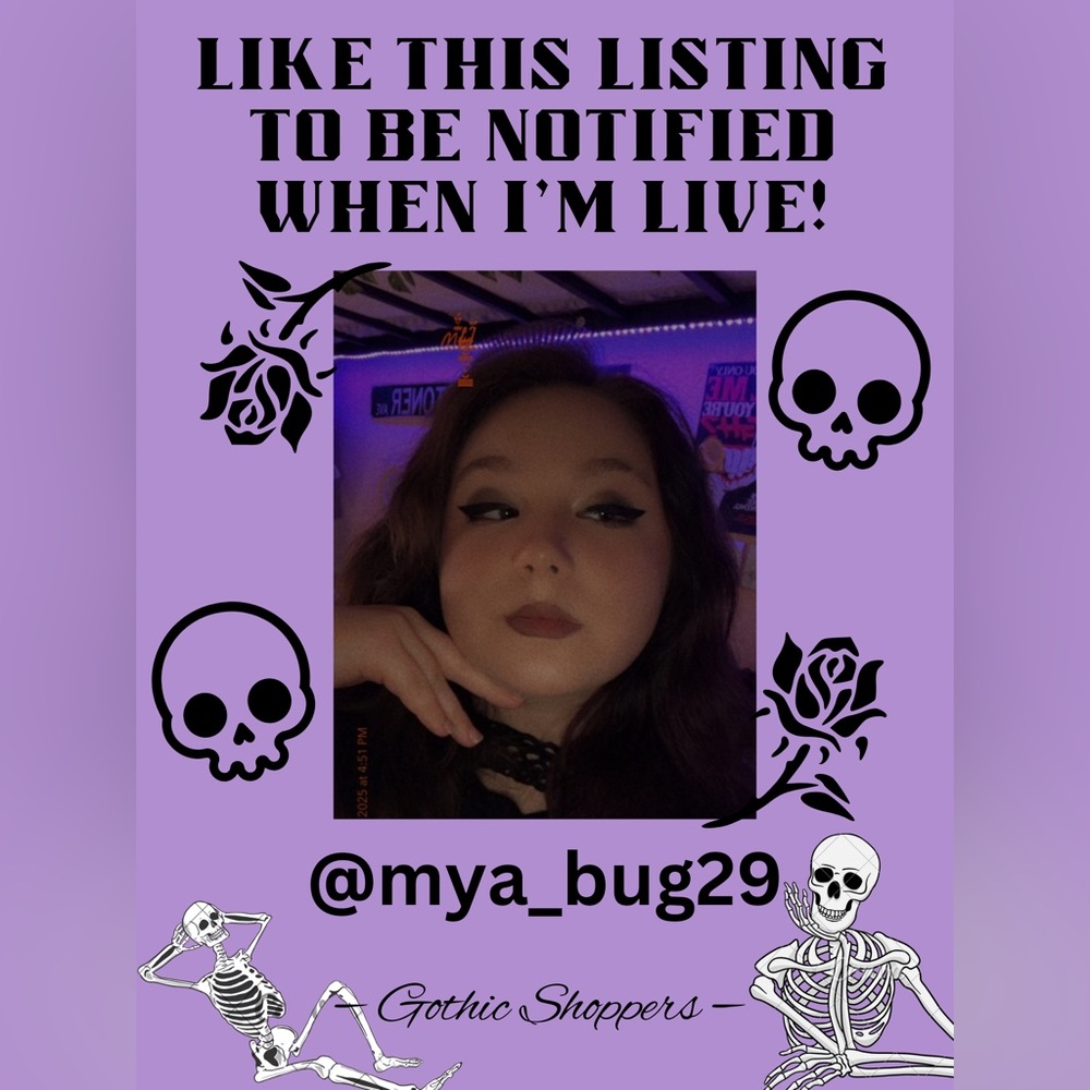 LIKE TO BE NOTIFIED WHEN IM LIVE!!